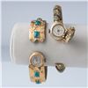 Image 2 : 5pc Art Deco & Retro Hidden Watch Bracelets