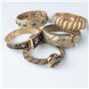 Image 4 : 5pc Art Deco & Retro Hidden Watch Bracelets