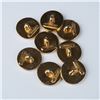 Image 2 : Set of Eight Chanel Gold-Toned Elephant Motif Buttons