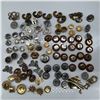 Image 2 : 96pc Vintage Button Covers Assortment