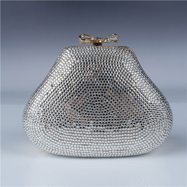 Judith Leiber Crystal Purse w Coin Purse, Comb, and Bag