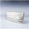 Image 2 : Carlo Falchi Metallic Zebra Pattern Italian Clutch