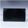 Image 3 : Morabito Paris Crocodile Embossed Leather Evening Clutch