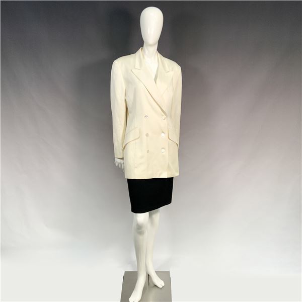 Escada Margaretha Ley Cotton Champagne Blazer