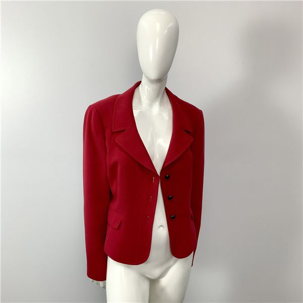 Tahari Arthur S. Levine Red Jacket