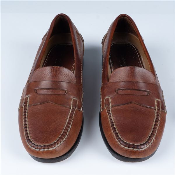 Johnson & amp; Murphy Men's Brown Leather Loafers