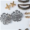 Image 2 : Vintage Shoe Clip Collection, 28 Pairs, Assorted Designs