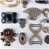 Image 2 : 39pc Vintage Shoe Clips Assortment, Various Styles