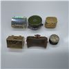 Image 4 : 6pc Vintage Miniature Pill Boxes
