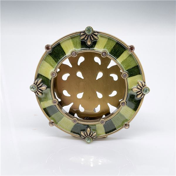 Jay Strongwater Enamel and Jeweled Frame