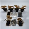 Image 4 : 10pc Assorted Miniature Picture Frames with Portraits