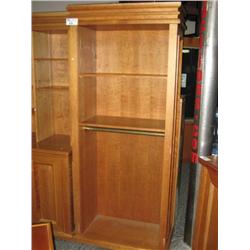 Traditional Maple 7ft Bookcase