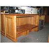 Image 1 : Traditional 2 Piece Maple Reception Desk