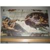 Image 1 : the Creation Of Adam Print Michelangelo