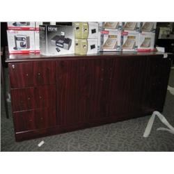 Mahogany Traditional  6' Credenza