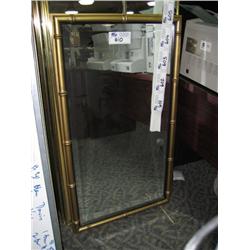 Small Gold Frame Mirror  3' X 2'