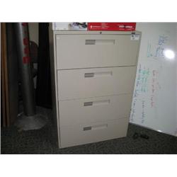 Global  4 Drawer Lateral File Cabinet