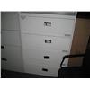 Image 1 : White  5 Drawer Lateral File Cabinet