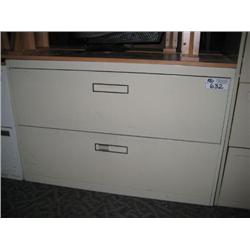 2 -  2 Drawer Lateral File Cabinet