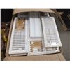 Image 1 : Box Of White Register Covers