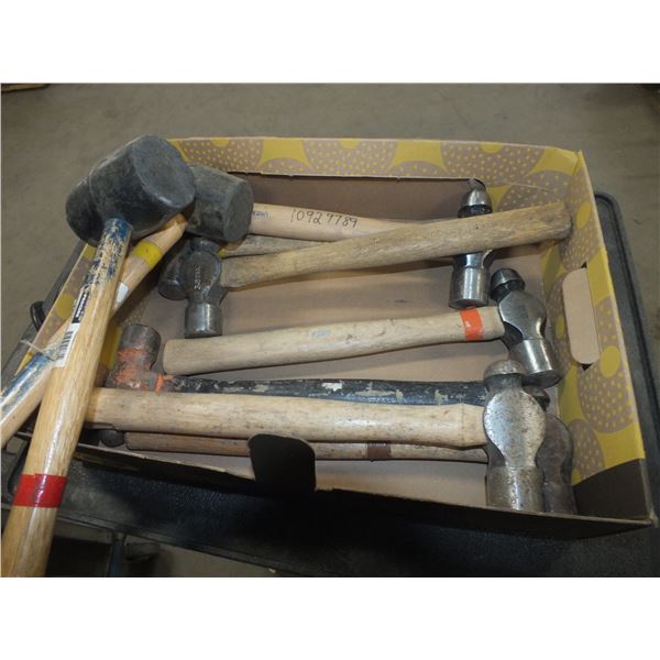 Box of Assorted Hammers