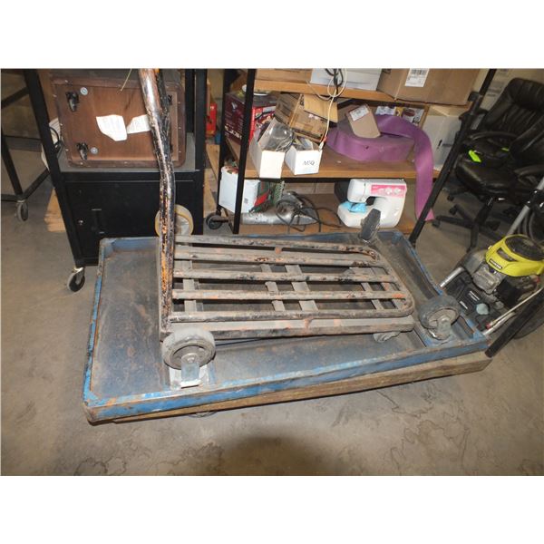 3 Moving Carts On Wheels