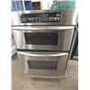 Image 6 : GE Monogram Stainless Steel Range Hood & Kitchen Aid Microwave / Stove Combo