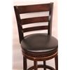 Image 2 : * (3) Bar Stool Height Chairs - Seat Height (29" Tall) Back Rest (42.5") - Some Wear