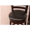 Image 4 : * (3) Bar Stool Height Chairs - Seat Height (29" Tall) Back Rest (42.5") - Some Wear