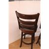 Image 5 : * (3) Bar Stool Height Chairs - Seat Height (29" Tall) Back Rest (42.5") - Some Wear
