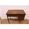 Image 7 : * Vintage Sear Kenmore Sewing Machine Desk - Consigner States Works - 18" x 34" x 30.5" - Some Wear