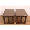 Image 1 : * (2) End Tables - 29" x 20" x 19"