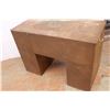 Image 7 : * Wooden Desk - 43" x 20.5" x 30.25" - Some Wear