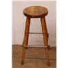 Image 2 : * (2) Wooden Bar Stools - 29"Tall x 13" Seat Diameter