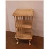 Image 1 : * Wooden Rotating Display Shelving Unit - 18" x 18" x 34.5" - Some Wear