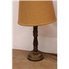 Image 2 : * (2) End Table Lamps Set - One Works, Other Needs New Switch - 27" Tall