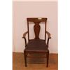Image 1 : * Antique Wood Arm Chair