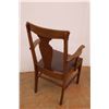 Image 4 : * Antique Wood Arm Chair