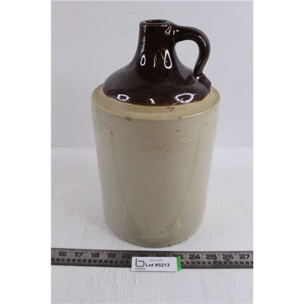 Earthenware Jug 12.5" Tall x 7.25" Dia