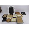 Image 4 : (11) Vintage & Modern Picture Frames - Large White Metal 13.5" x 10.5"