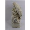 Image 2 : Porcelain Angel Statue 18" Tall 8.5" Wide Approx - As is