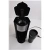Image 6 : Black & Decker Coffee Grinder & Coffee Maker - Both Power On, Assorted Vases and Drinking Cups, Misc