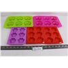 Image 1 : (5) Rubber Food Molds