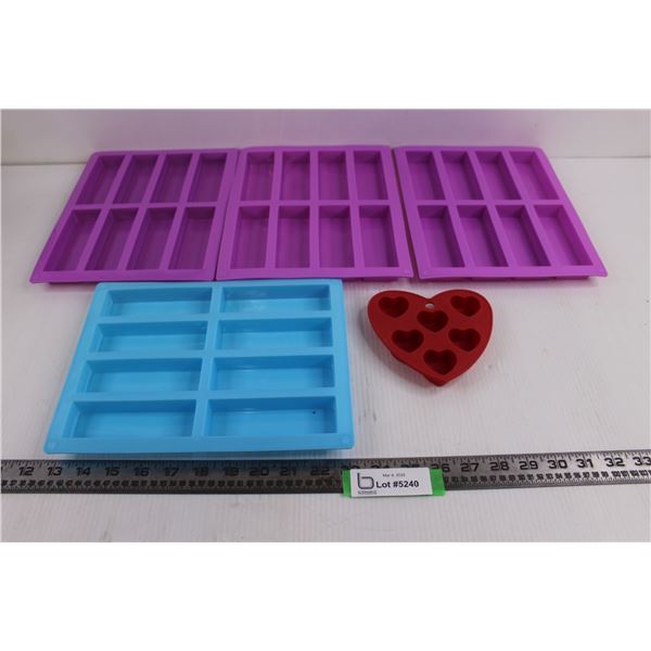 (5) Rubber Food Molds