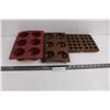 Image 1 : (4) Rubber Food Molds