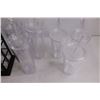 Image 3 : (2) Home Decor LED Lanterns - Unused, (6) Plastic Drink Glasses with Straws & Lids