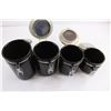 Image 2 : Alco Set of 4 Dry Goods Food Storage Containers