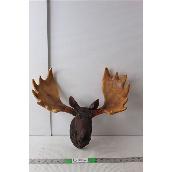 Ceramic Wall Mounted Moosehead 13" Tall x 15.25" Wide