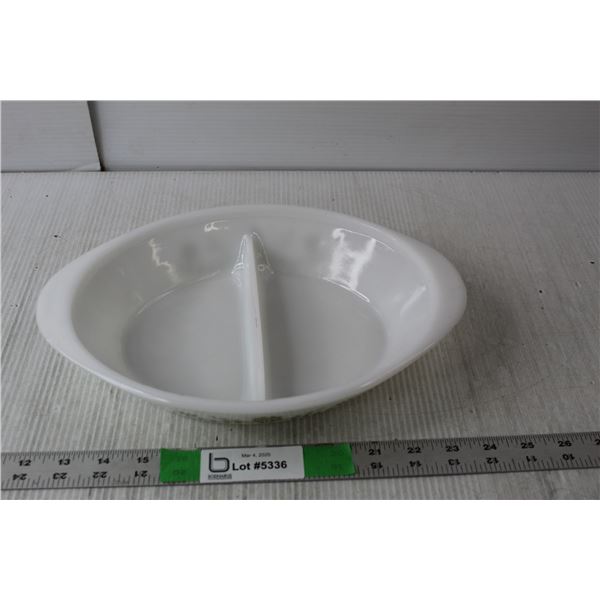 Glasbake Two Sided Dish