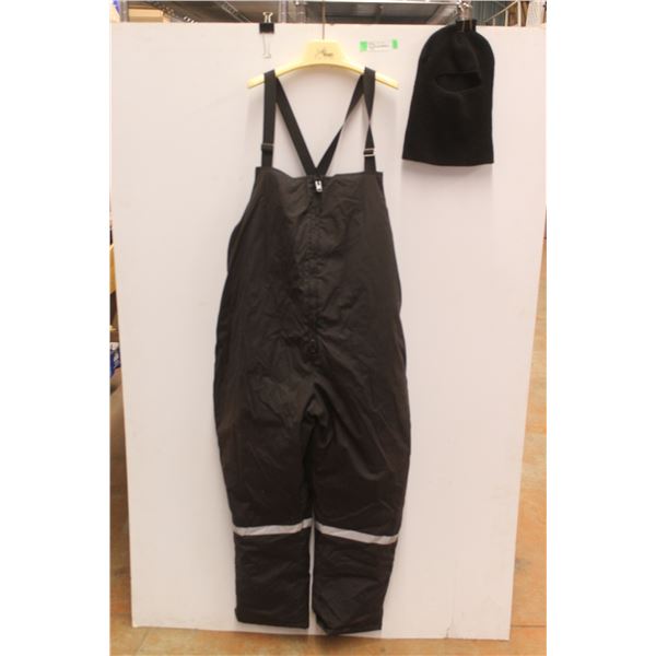 Large Ski Pants and Balaclava